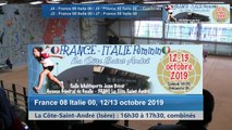 Second tour, combinés, France / Italie féminin, La Côte-Saint-André 2019