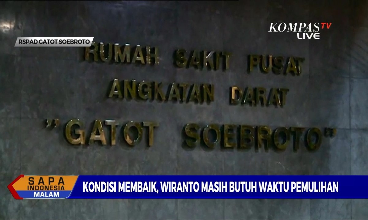 Kondisi Membaik, Wiranto Masih Butuh Waktu Pemulihan Pasca-Operasi Usus