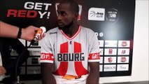 JL Bourg (basket) : le capitaine Zachery Peacock réagit après la victoire contre Orléans