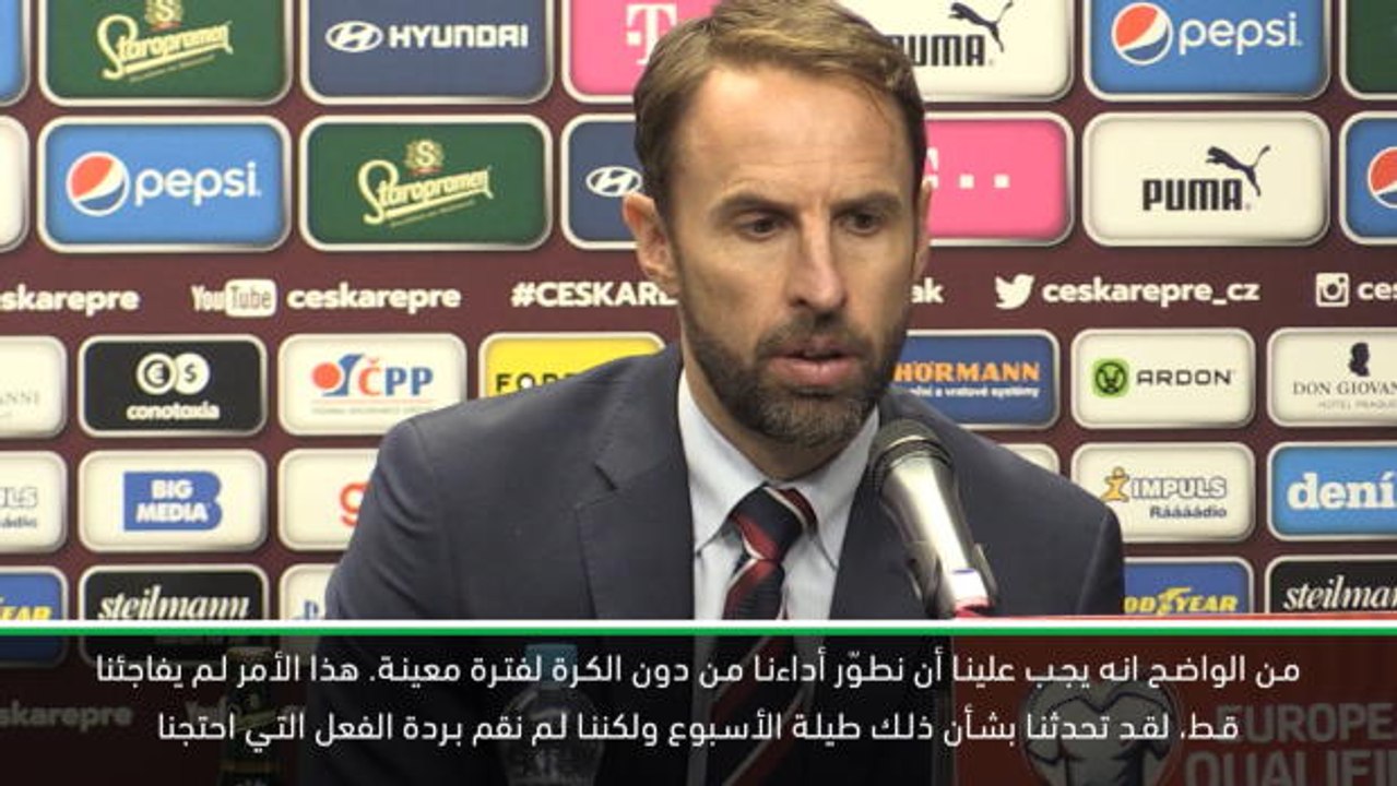 كرة قدم: تصفيات يورو 2020: ساوثغيت يتطلّع الى ردة فعل إنكلترا بمواجهة بلغاريا