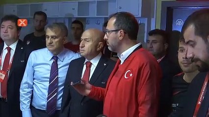 Cumhurbaşkanı Erdoğan'dan Milli Takım'a tebrik