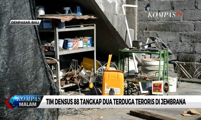Tim Densus 88 Tangkap Bapak dan Anak Terduga Teroris di Jembrana