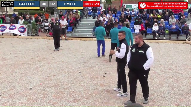 International à pétanque de Vaulx-en-Velin 2019 : Cadrage CAILLOT vs EMILE