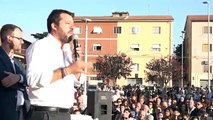Salvini a Giano dellUmbria (Perugia) (12.10.19)