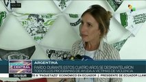 Argentina: persiste violencia machista y casos de feminicidios crecen