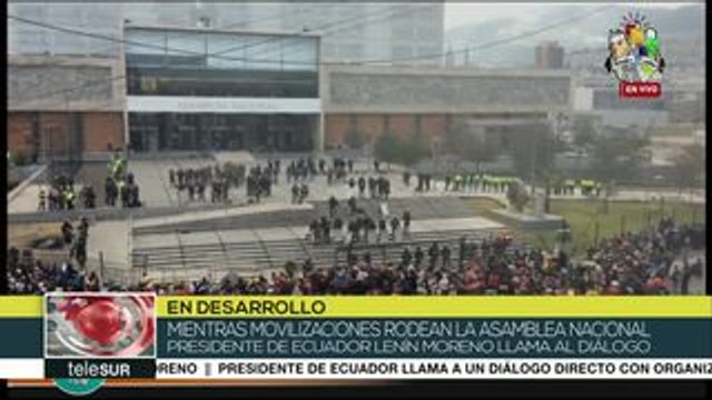 Indígenas ecuatorianos: Vamos a luchar hasta las últimas consecuencias