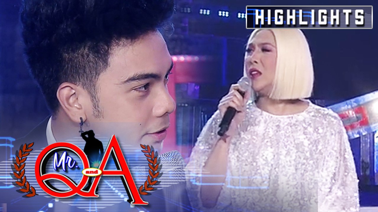 Vice asks BidaMan Eris where Ion is | It's Showtime Mr. Q and A