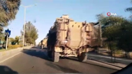 Rasulayn'a zırhlı araç sevkıyatı