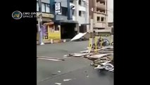 Япония под ударом тайфуна - Japan hit by typhoon