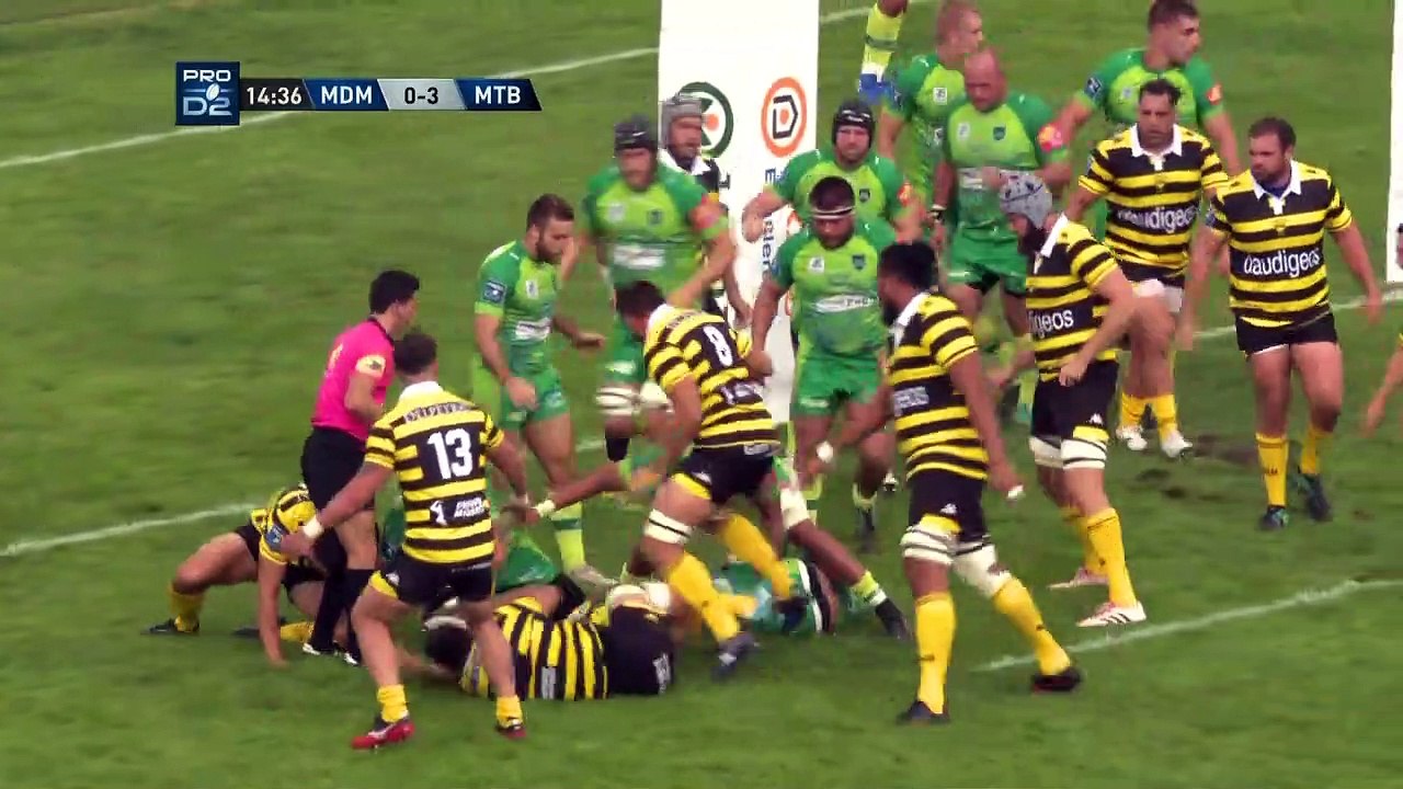 SITE OFFICIEL STADE MONTOIS RUGBY - RÉSUMÉ STADE MONTOIS vs MONTAUBAN