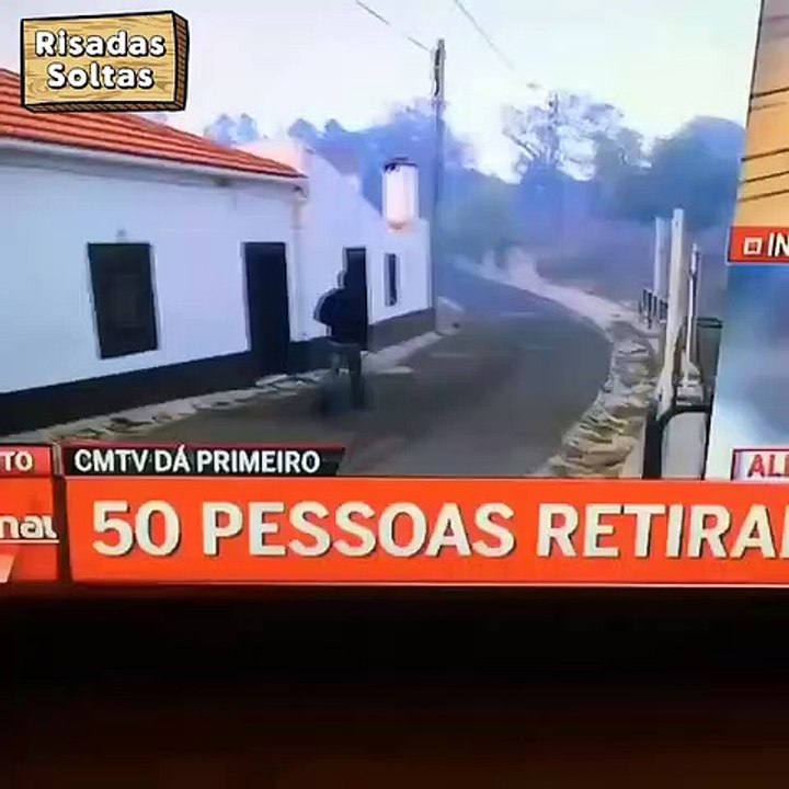 A CMTV tinha que filmar isto