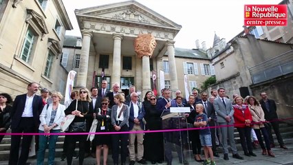 VIDEO. Poitiers : inauguration de l'évènement culturel "Traversées "