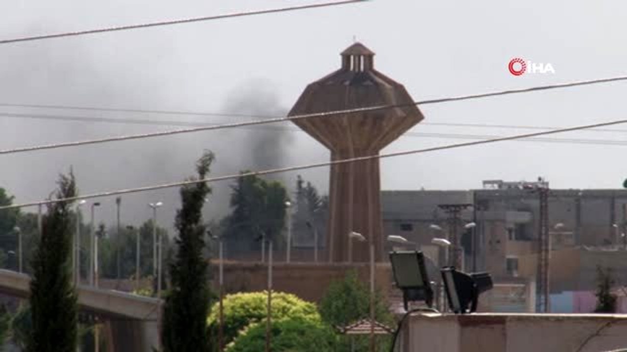 Tel Abyad'tan dumanlar yükselmeye devam ediyor