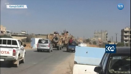 ABD Ordusu Suriye/Kamışlı’da Devriyedeydi