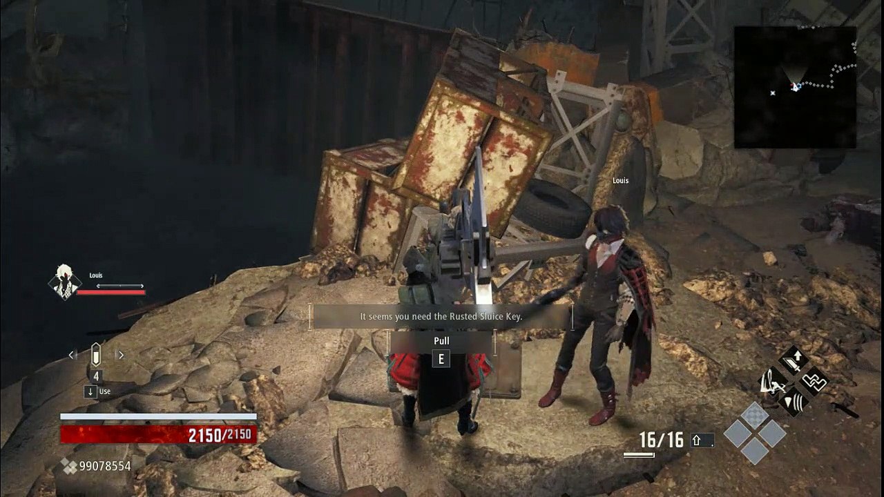 Code Vein,Gameplay Español 2, La vieja ciudad en ruinas y el nido de oscuridad