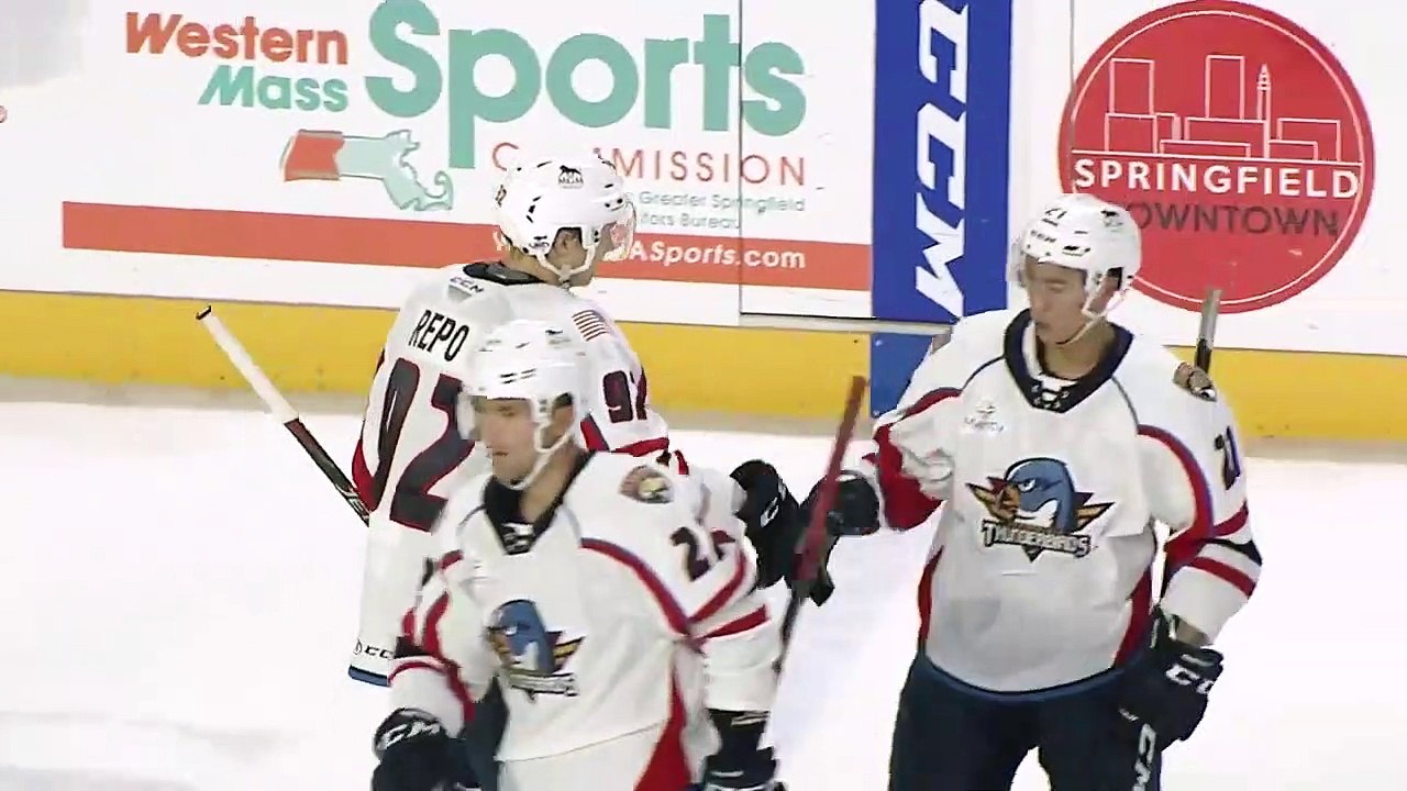Springfield Thunderbirds vs Rochester Americans Highlights 10.11.19