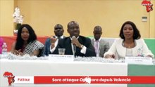 Soro attaque Ouattara depuis Valencia