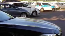Carros se envolvem em colisão nas proximidades do Ciro Nardi