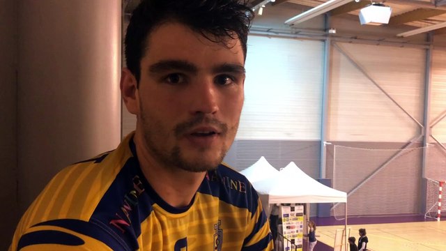 Volley-ball - La réaction de Gabriel Jaunet après Epinal - Saint-Brieuc