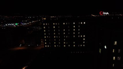 Öğrenciler  ‘Barış’ yazarak Mehmetçiğe destek verdi