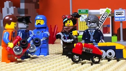 Lego Zombie Gym Bodybuilding Fail Toy Animation for kids