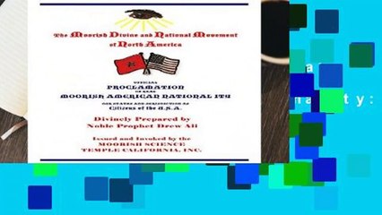About For Books  Official Proclamation of Real Moorish American Nationality: Our Status and