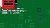 [Read] Conflicts of Law: Cases and Materials (Aspen Casebooks) Complete