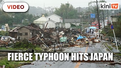 Tokyo paralysed by fierce typhoon
