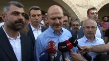 Bakan Soylu, Mardin'de sivil şehit yakınları ile bir araya geldi