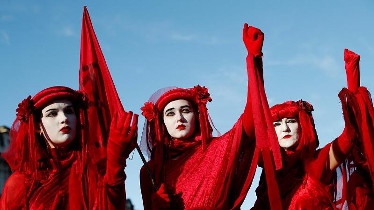 'Extinction Rebellion': Polizei nimmt Klimaaktivisten in Gewahrsam