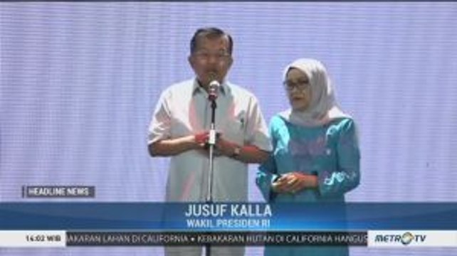 Jusuf Kalla Gelar Perpisahan dengan Staf Kantor Wapres
