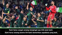 Italia harus senang setelah lolos ke Euro 2020 - Mancini