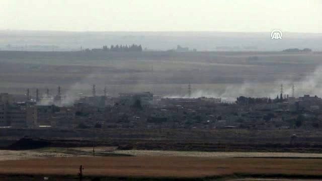 Barış Pınarı Harekatı - Rasulayn'da terör hedefleri vuruluyor (1)