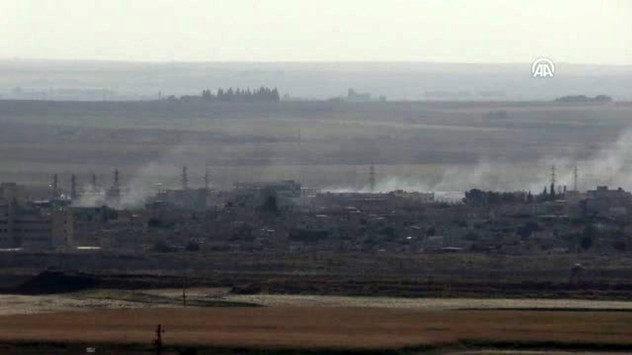 Barış Pınarı Harekatı -  Rasulayn'da terör hedefleri vuruluyor (1)