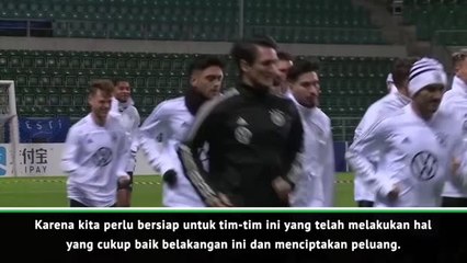 Mengalahkan Estonia bukan hal yang pasti bagi Jerman - Low