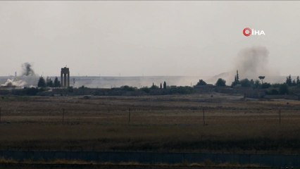 Tel Abyad'tan dumanlar yükseliyor