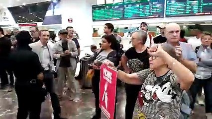 Asseguda presos estació de Sants