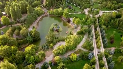 Botanik park evlenecek çiftlerin "fotoğraf stüdyosu" oldu