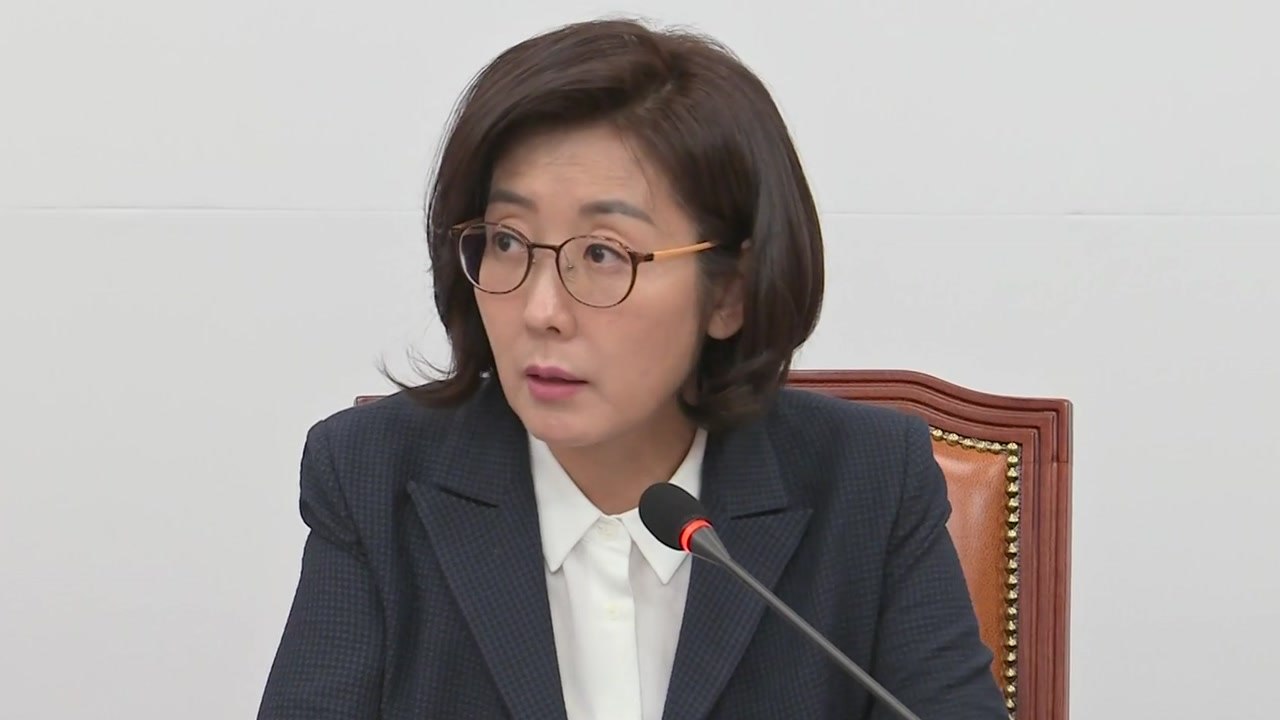 나경원 "與, 조국 구하기·검찰 장악 위한 가짜 개혁" / YTN