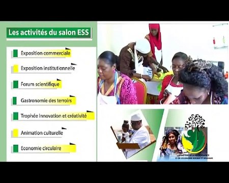 Salon de l'économie sociale et solidaire du 29 au 05 novembre 2019 au centre des expositions de Diamniadio (v.o)