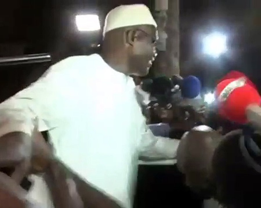 Parcelles Assainies _ Les premiers mots de Khalifa Sall