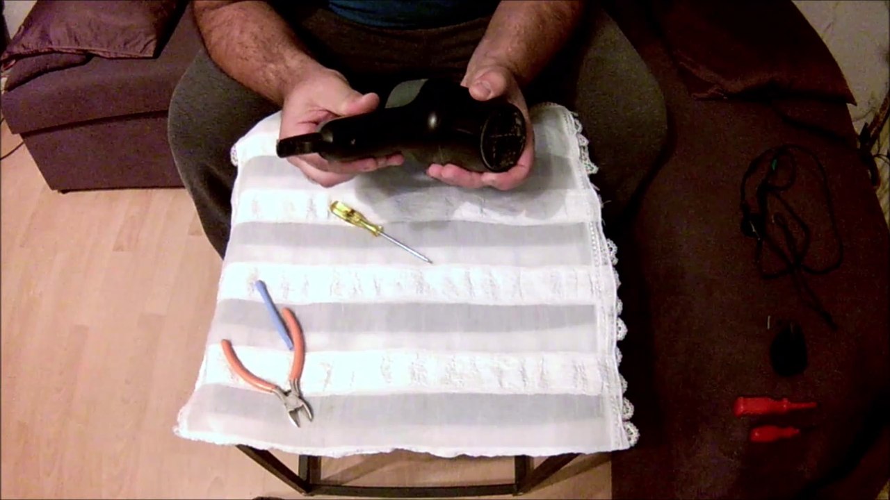 Haarföhn reparieren Teil 2, Haartrockner reparieren Teil 2