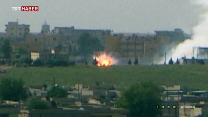 Terör örgütünün Tel Abyad'daki sözde karargahı vuruldu