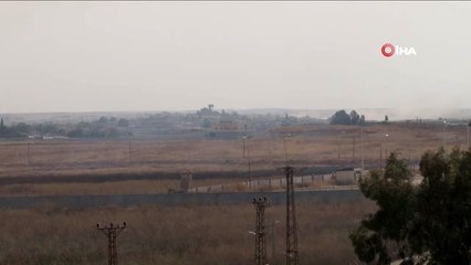 Tel Abyad yoğun duman altında