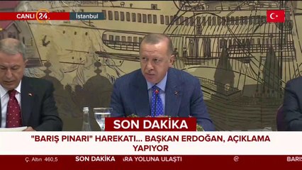 Başkan Erdoğan konuşuyor