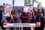 La Molina: Juez inspecciona peaje de avenida Separadora Industrial