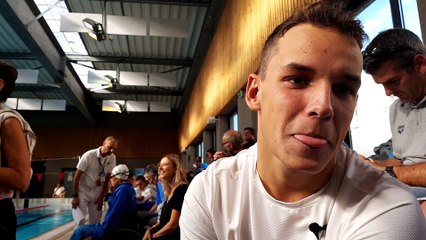 Valence : le vice-champion du monde Théo Curin et vedette de la télé aux interrégionales de nage handisport