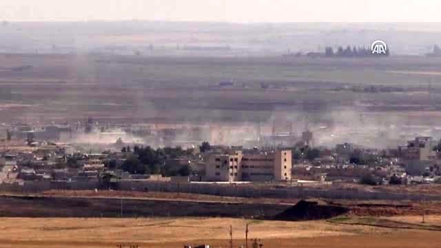 Barış Pınarı Harekatı - Rasulayn'da terör hedefleri vuruluyor (4)