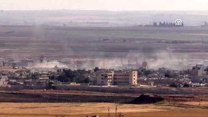 Barış Pınarı Harekatı - Rasulayn'da terör hedefleri vuruluyor (4)