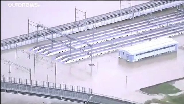 In Giappone il tifone fa 40 morti e migliaia di sfollati
